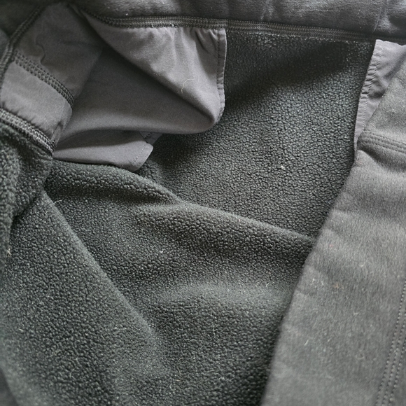 Lululemon Snapshot Crew Reflective Crewneck‎ Sweatshirt Black Leopard Pockets  6 - Picture 10 of 11